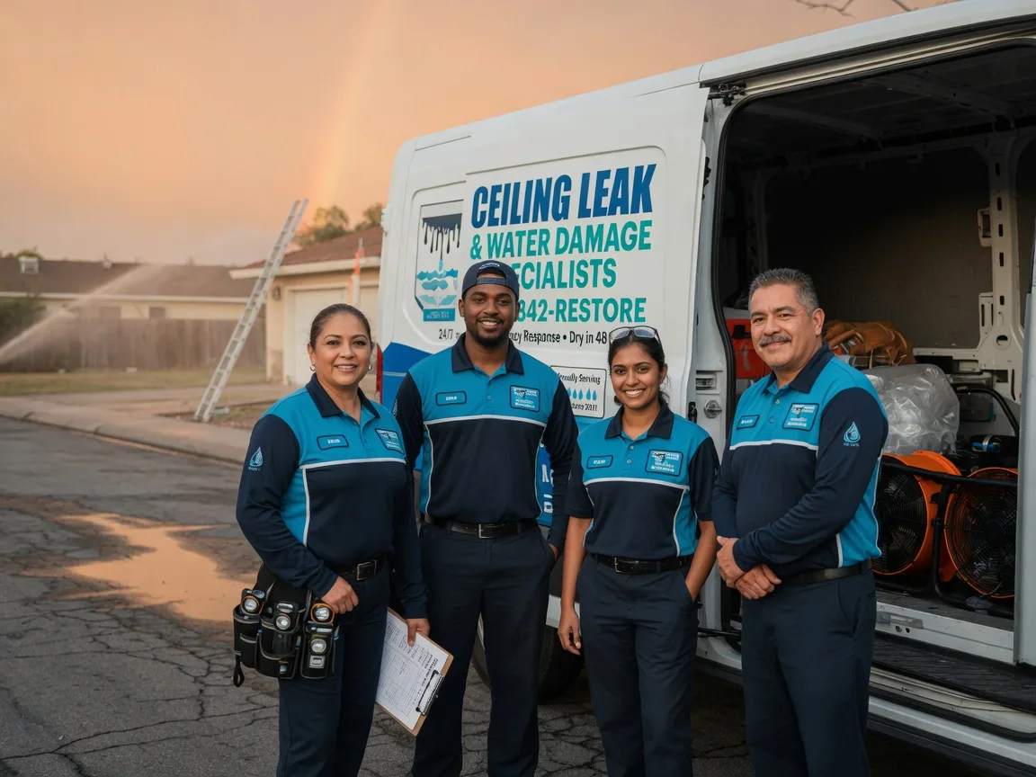 Ceiling Leak Cleanup company in Illinois