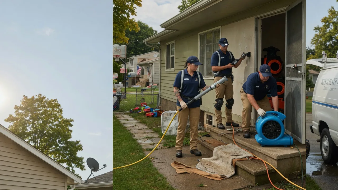 Crawl Space Water Removal in Illinois near me